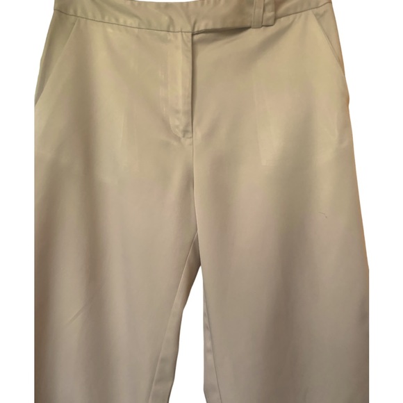 TALBOTS PETITES Khaki Stretch Pants - Size 6 - Picture 2 of 5